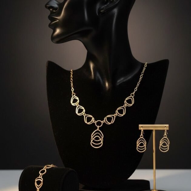 ✨ طقم نانسي 👑 ✨+ خاتم هدية🎁